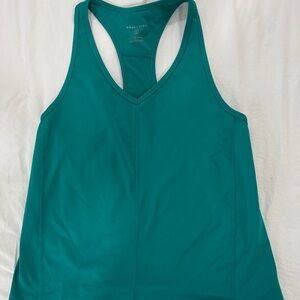 Goal Five Teal Racerback Tank Top Small